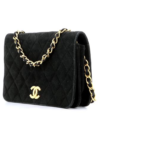 chanel suede wallet on chain|chanel wallet on chain trendy.